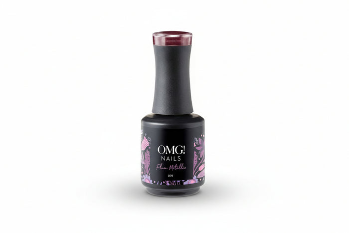 079 Plum Metallic Gel Polish