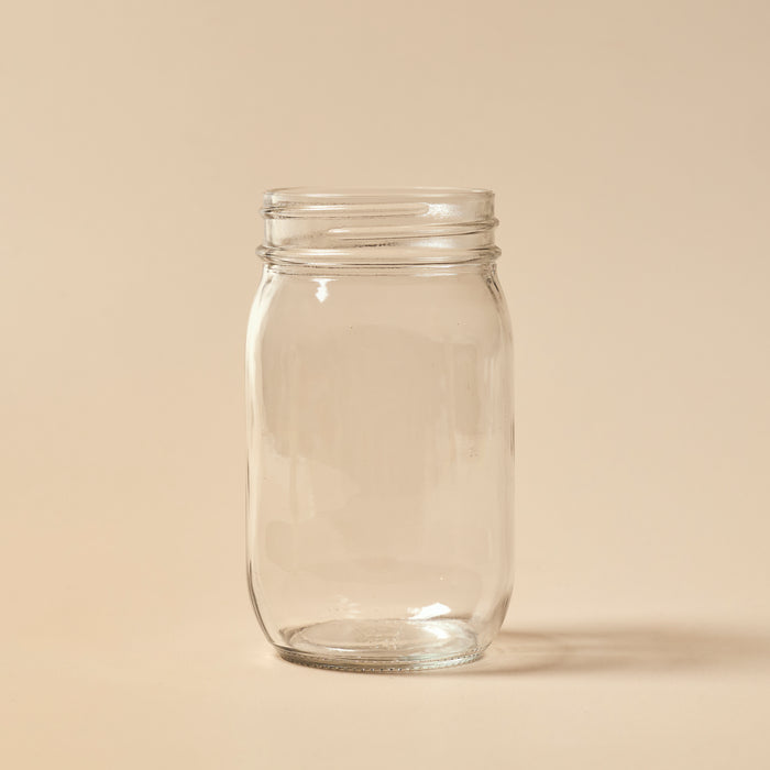 16 oz Plain Mason Jar