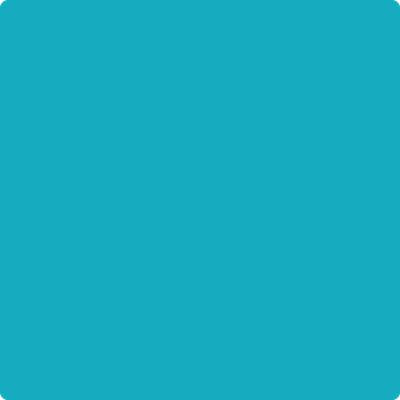 2055-40: Bahaman Sea Blue a paint color by Benjamin Moore avaiable at Clement's Paint in Austin, TX.