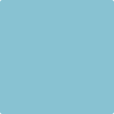 2057-50: Turquoise Powder a paint color by Benjamin Moore avaiable at Clement's Paint in Austin, TX.