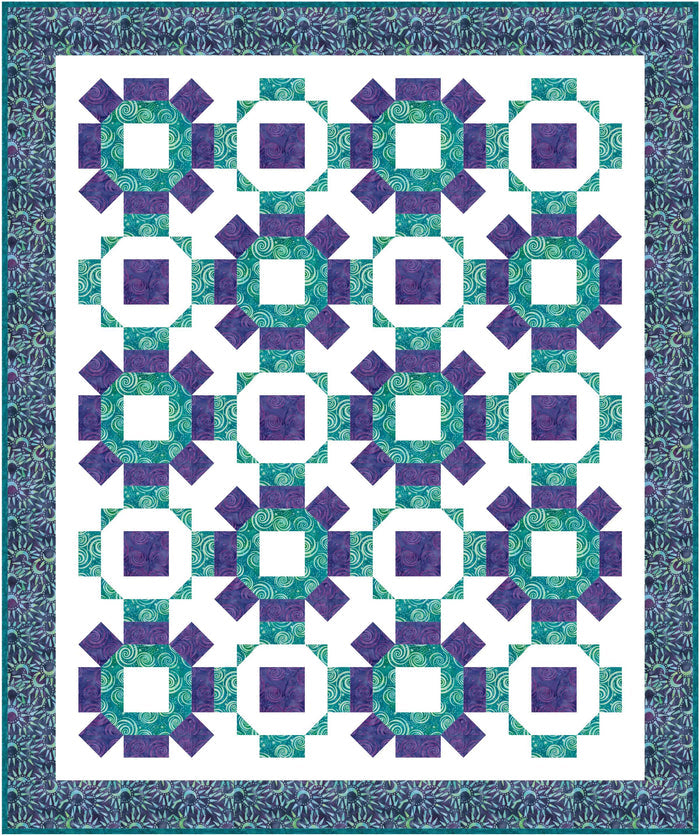 3 Yard Plus - Circles Pattern #437