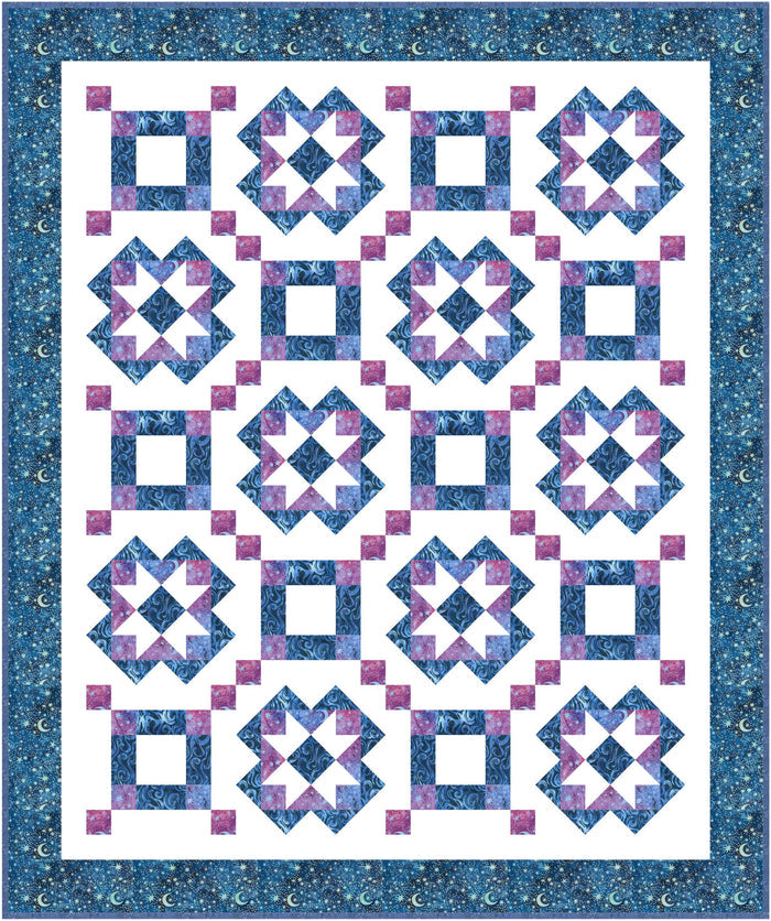 3 Yard Plus - Stars Pattern # 438