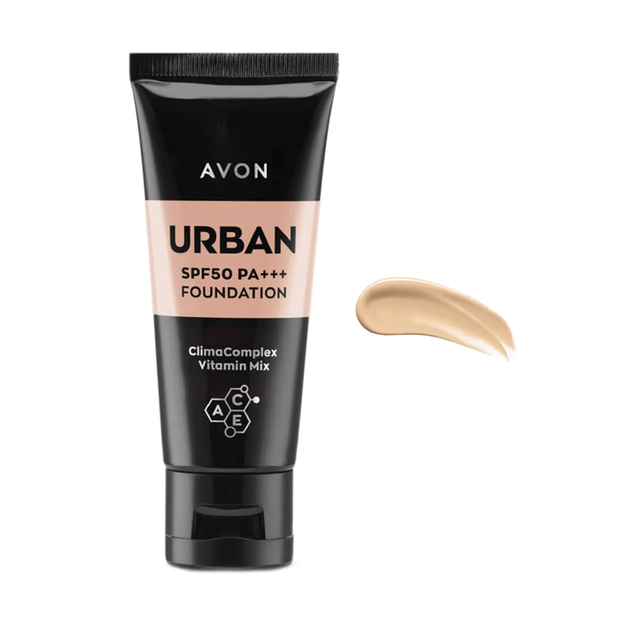 Avon Urban Defence SPF50 PA+++ Foundation - 30ml