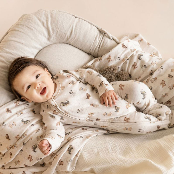 Bebe Otto Organic LS Zipsuit
