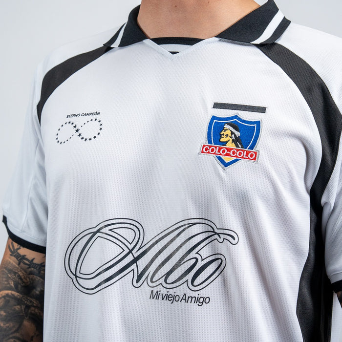Camiseta Colo Colo Urbano Hombre Albo Negro