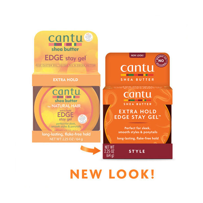 cantu Natural Edge Stay Gel 2.25oz