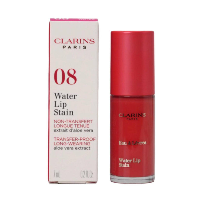 Clarins Lip Stain Makeup Water 08 Retail Stain