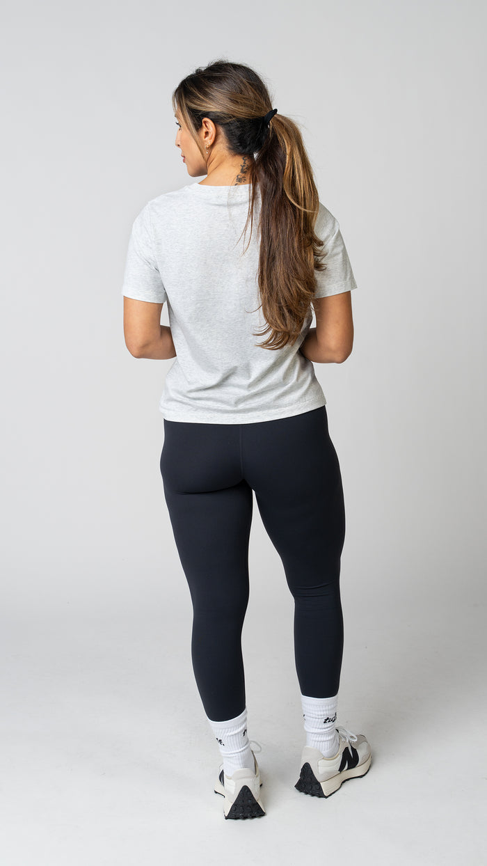 Classic Tee in Heather Fog Grey - view 4