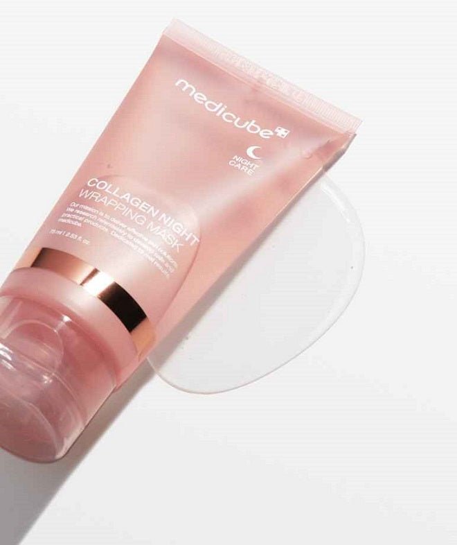 COLLAGEN NIGHT WRAPPING MASK - Masca De Noapte Cu Colagen Pentru Hidratare Si Fermitate - skinseen.ro