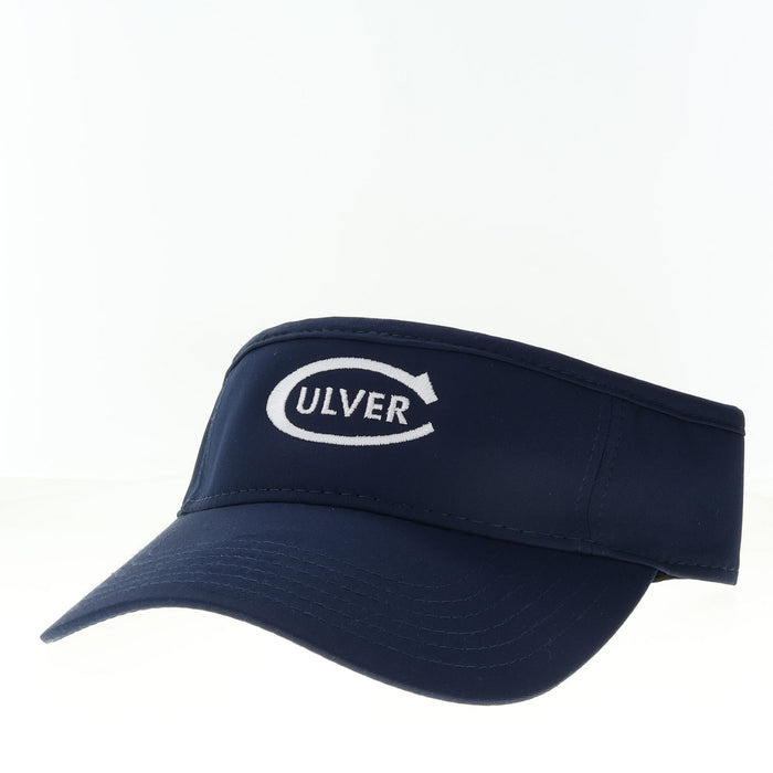 Cool Fit Visor - Navy w/ White Anchor