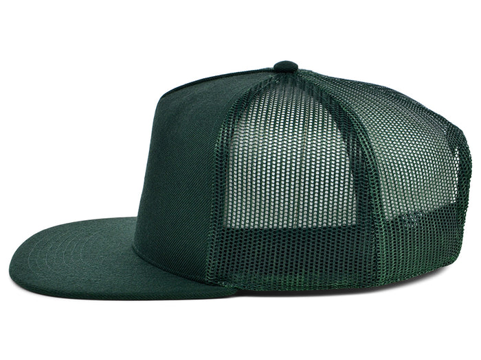 Crowns by Lids Essential 5-Panel Trucker - Dark Green