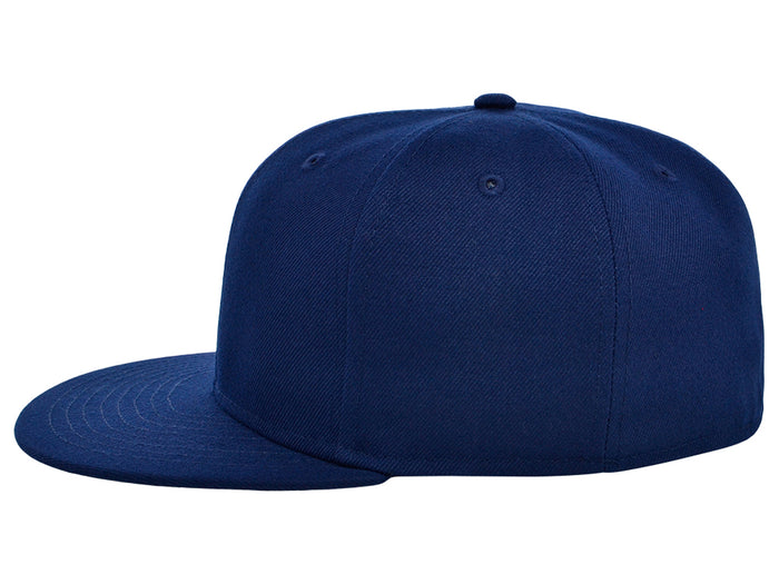 Crowns By Lids Full Court Fitted Cap - Navy