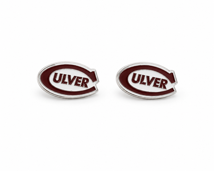 Culver Mini Print Stud Earrings