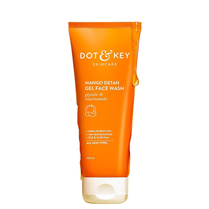 Dot and Key Mango Detan Gel Face Wash 100ml