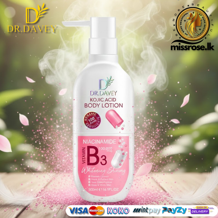Dr Davey Kojic Acid Body Lotion Vitamin B3