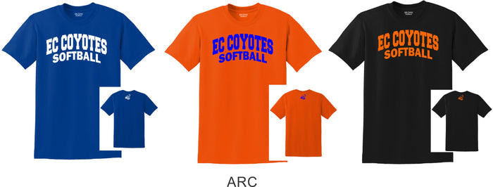 EC Coyotes Basic Tee- Matte or Glitter