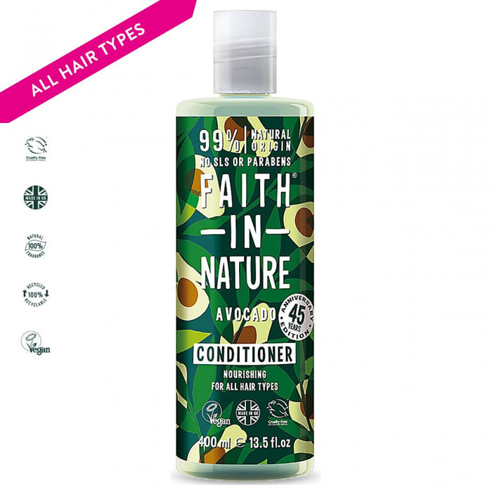 Faith in Nature Organic Avocado Natural Conditioner 400ml