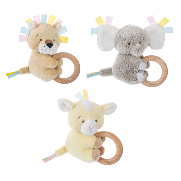 Ganz 4.5" Rattle/Crinkle Cutie