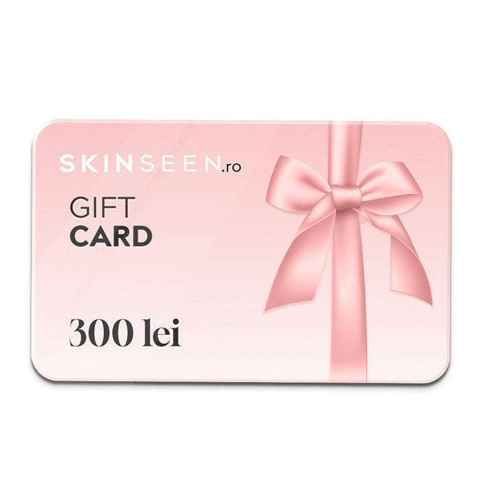 GIFT CARD 300 - Card Cadou In Valoare De 300 De Lei - skinseen.ro