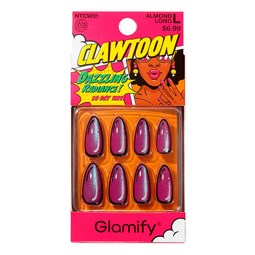 Glamify Clawtoon Dazzling Radiance Nail 24 Nails