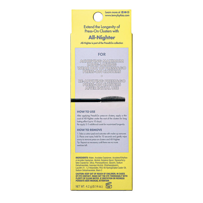 i Envy Press N Go All-Nighter Mascara - ikatehouse