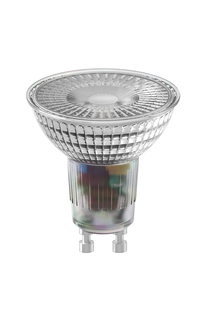 Majestic SMD Reflector LED Lamp - GU10 - Chrome - 5W - Dimmable