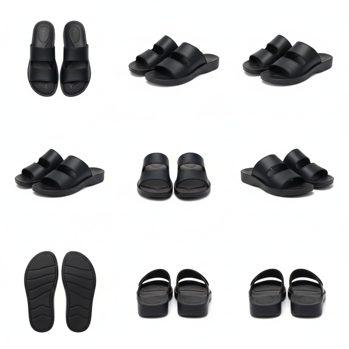 Men Slipper MA-4810-BLACK