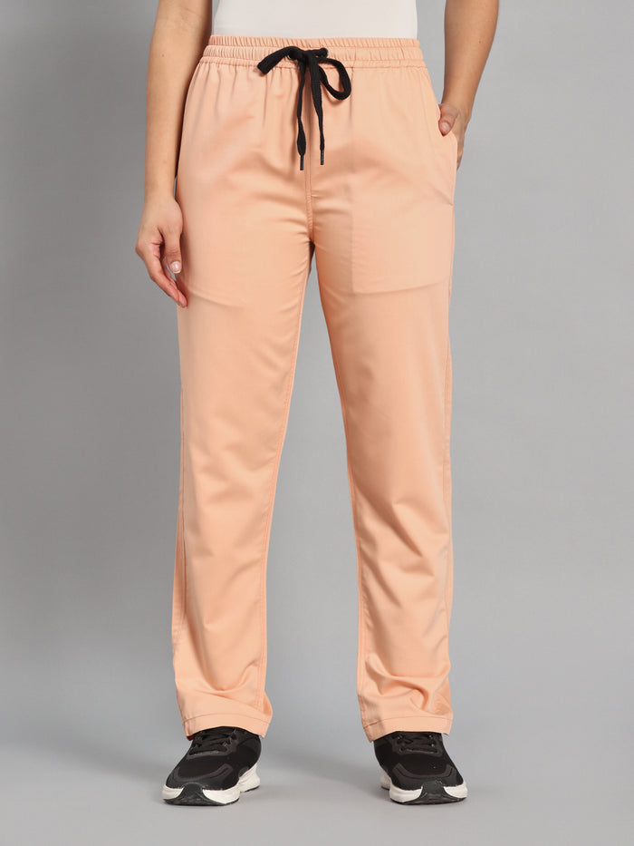 Move Lite Women Coral Mist (Star V Neck) Scrub Set