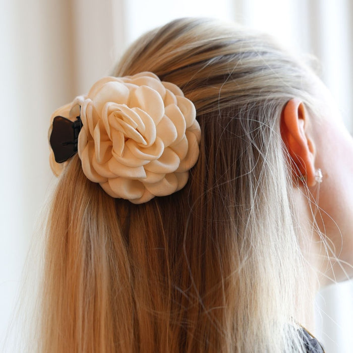NAMISO - Hana Rose - hårklemme - Creme (9 cm)