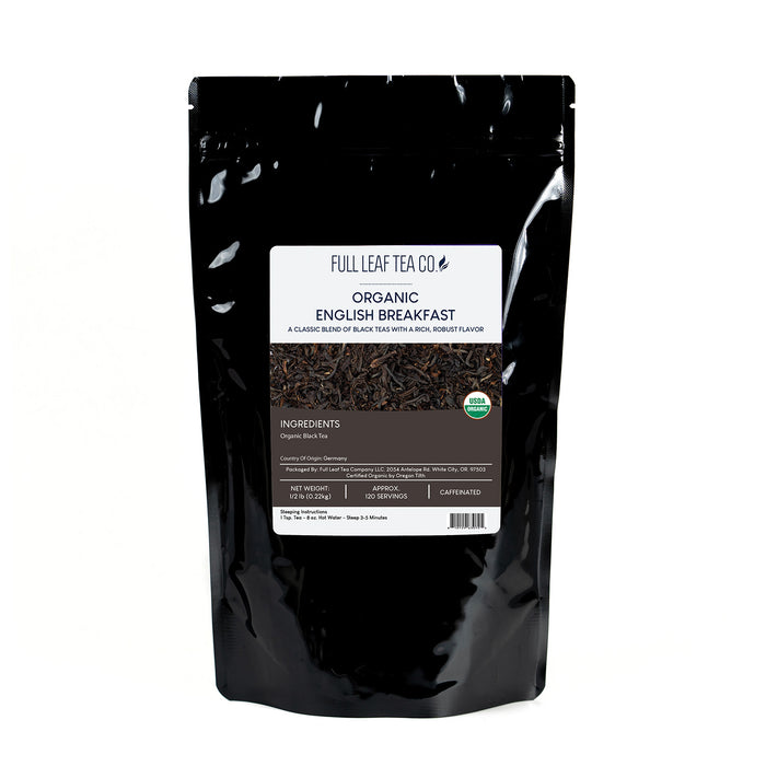 Organic English Breakfast - Loose Leaf Tea - Full Leaf Tea Company