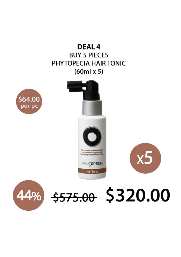 (BUY 5) PHYTOPECIA HAIR TONIC