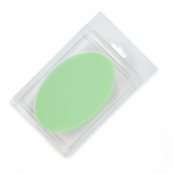 Plain Oval Clamshell with Hinged Lid