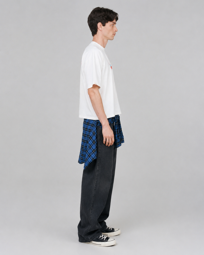 playera true Hungry Boxy Tee - Cream