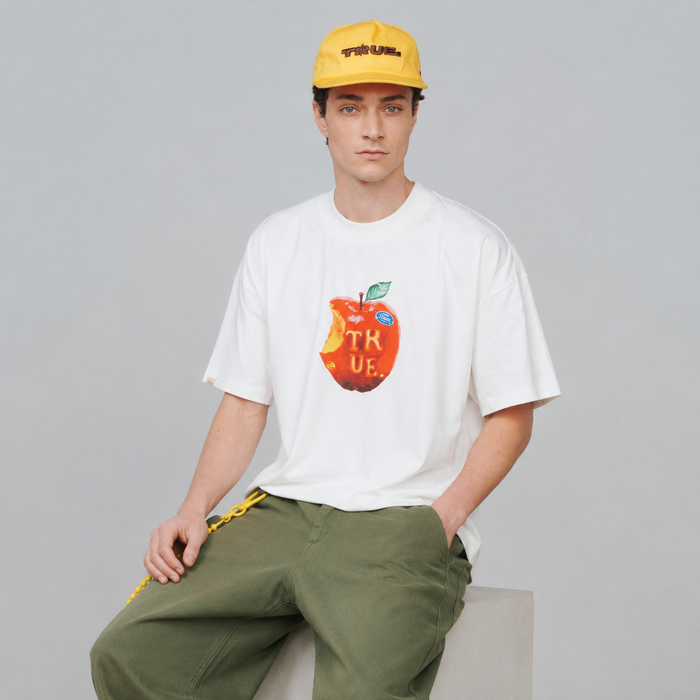 playera true Juicy Boxy Tee - Cream