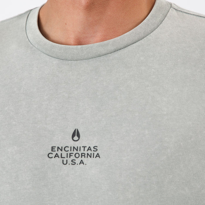 Polera Nixon Men Origins Light Green