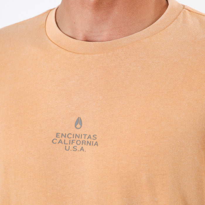 Polera Nixon Men Origins Orange