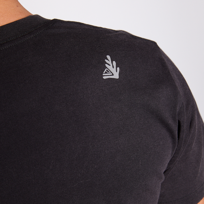 Polera Reef Men Clean Black