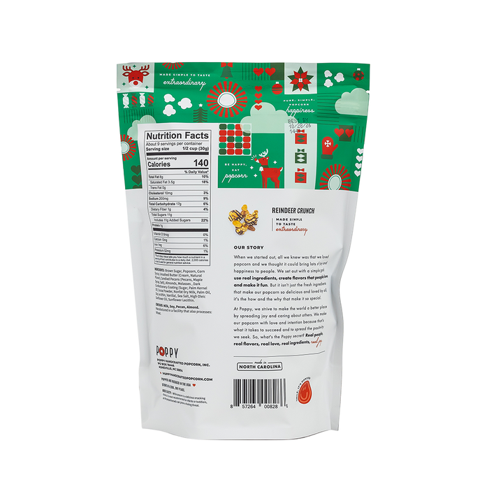 Reindeer Crunch Popcorn