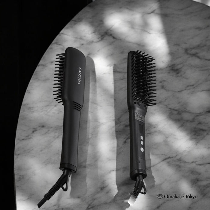 Salonia Straight Heat Brush Black