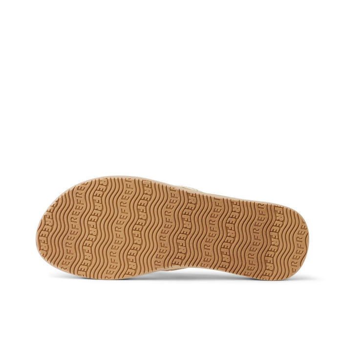 Sandalia Reef Women Baja Ashley Tan Textile