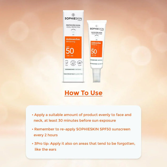 Sesderma Sophieskin Anti-Blemish Facial Sunscreen - SPF 50 (50ml)