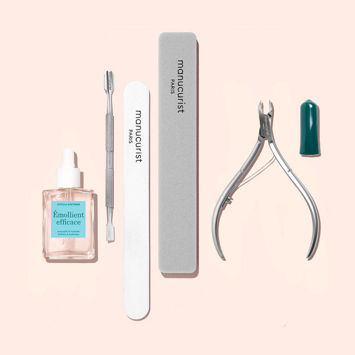 Set de préparation de l'ongle + Pince à envies