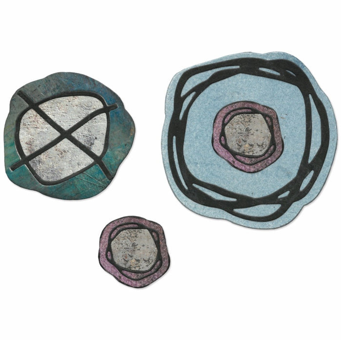 Sizzix - Thinlits Die Set - Twisters (6pk). By Seth Apter. Available at Embellish Away located in Bowmanville Ontario Canada.