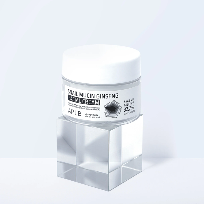 SNAIL MUCIN GINSENG FACIAL CREAM – Crema Hidratanta Si Regeneranta Pentru Fermitate Si Calmarea Pielii
