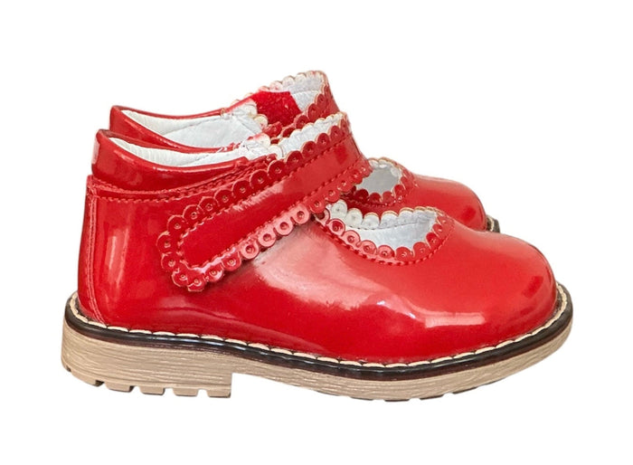 Sophia toddler shoe in red
