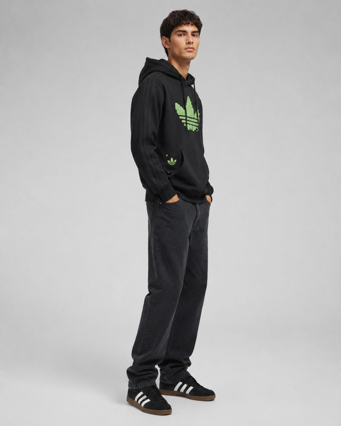 sudadero adidas minecraft hombre jz9920