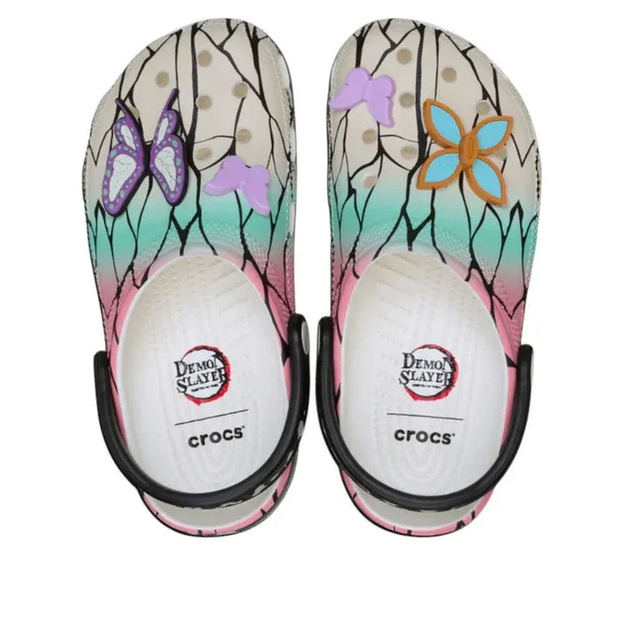 sueco crocs demon slayer shinobu unisex 211412-90h