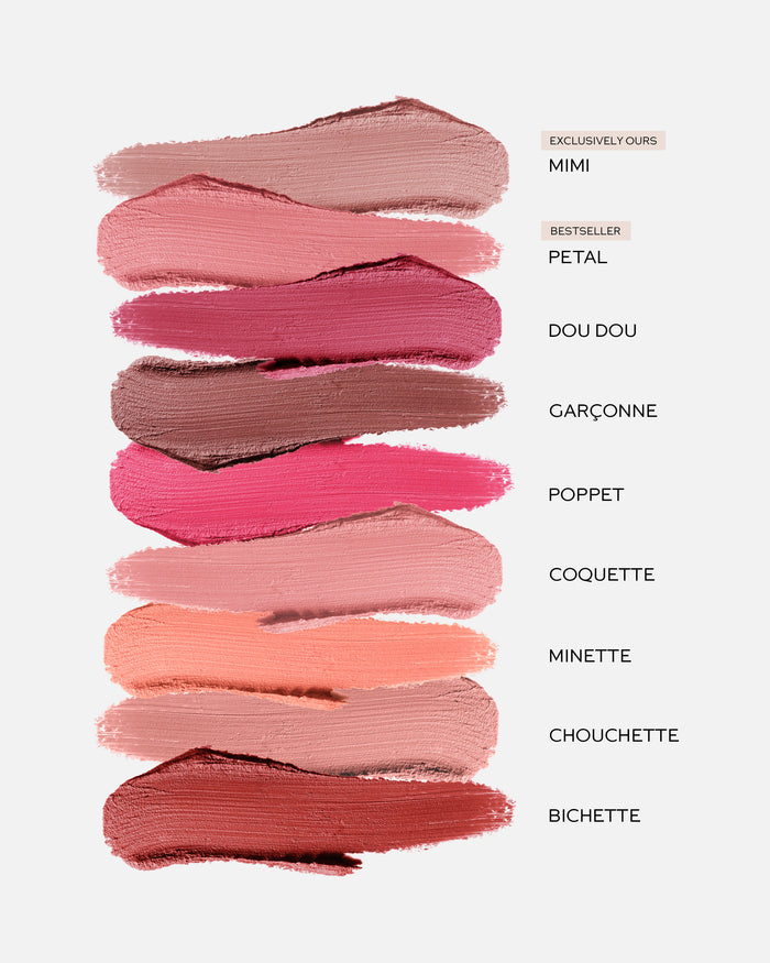 Blush swatches