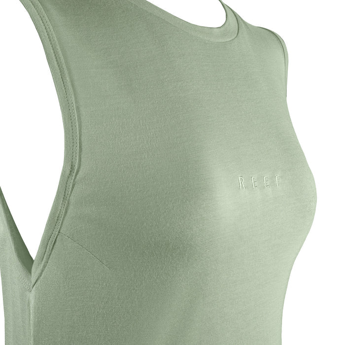Vestido Reef Women Long All Green