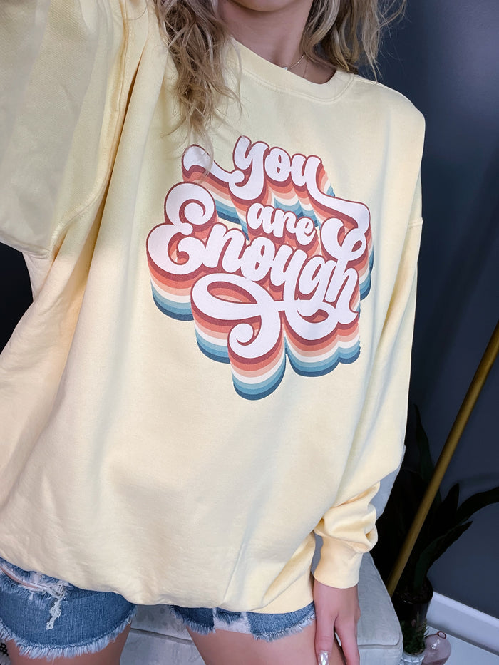 You Are Enough Graphic Crew